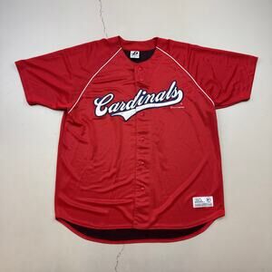 Men’s Vintage 2002 Dynasty MLB Cardinals Basball Jersey